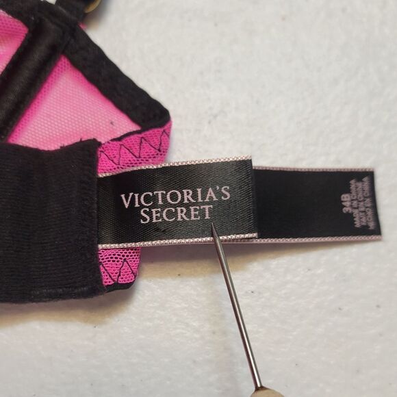 Victoria's Secret Pink and Black Chemise - Picture 10 of 12